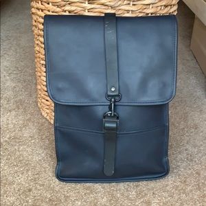 Rains Mini Backpack Navy Blue